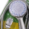 Silver shower head set, constant-temperature anti-scald shower head, water-saving pressure-increasing bathroom hardware Application Scenario